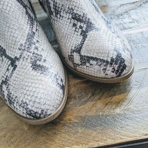 fergalicious snakeskin booties